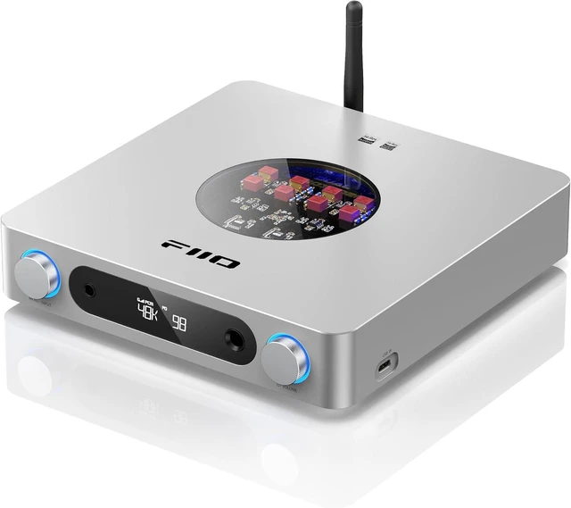 Main image of FIIO K13 Desktop DAC & Headphone Amplifier, Dual ES9039Q2M DACs, Fully Balanced, 2400mW+2400mW, LDAC Bluetooth, 768kHz/32bit, DSD512