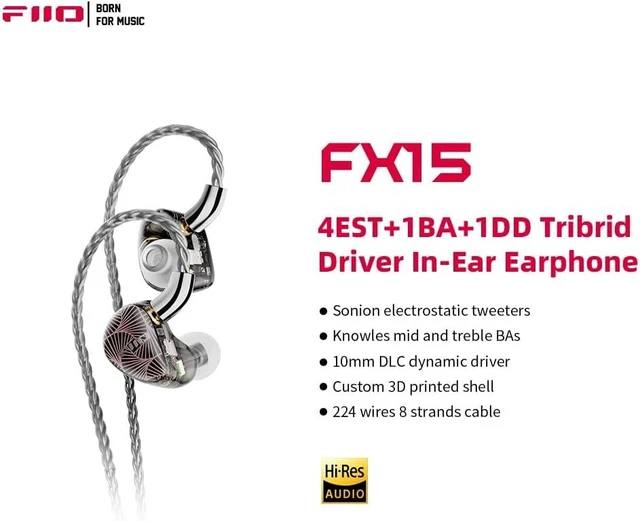 Alt view image 5 of 6 - FIIO FX15 Six-Driver Hybrid in Ear Monitors