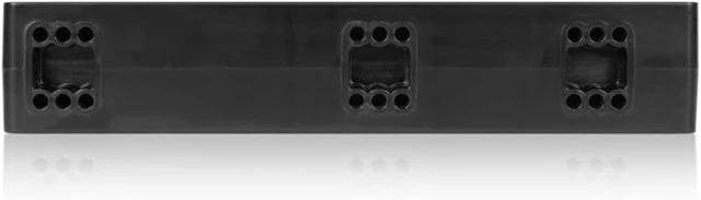Alt view image 3 of 7 - ICY DOCK Dual 2.5 inch to 3.5 inch HDD & SSD Light Weight Mounting Bracket Adapter for Internal 3.5" Drive Bay | EZ-Fit Lite MB290SP-B