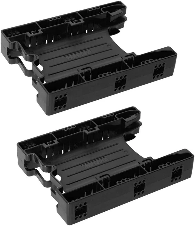 Main image of ICY DOCK Dual 2.5 inch to 3.5 inch HDD & SSD Light Weight Mounting Bracket Adapter for Internal 3.5" Drive Bay | EZ-Fit Lite MB290SP-B 2 bay dual