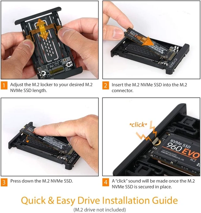 Alt view image 4 of 7 - ICY DOCK M.2 PCIe 3.0/4.0 NVMe SSD to 2.5" U.2 SSD Converter / Mounting Adapter with Heatsink | EZConvert MB705M2P-B
Visit the ICY DOCK Store
4.0 4.0 out of 5 stars (157) | Search this page
Amazon's