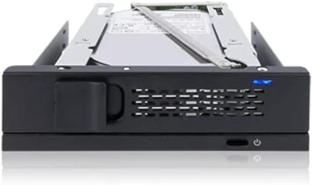 Main image of ICY DOCK 2 Bay 2.5" & 3.5" SATA HDD/SSD Hot Swap Mobile / Caddy / Docking for External 5.25" Bay | DuoSwap MB971SP-B MB171SP-1B