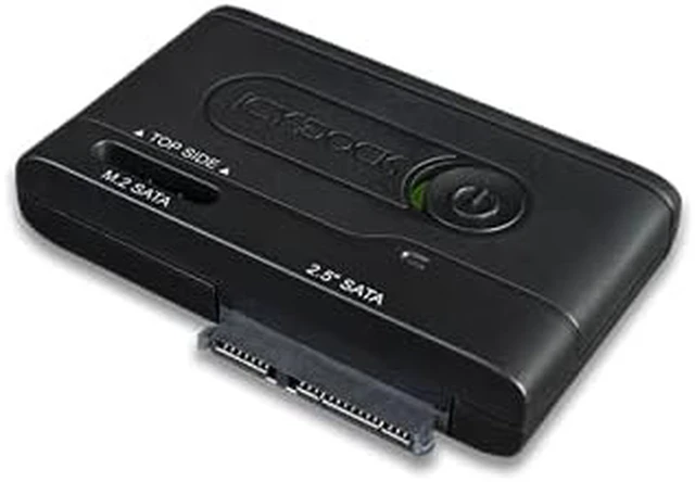 Alt view image 3 of 6 - ICY DOCK M.2 NVMe to USB 3.2 Gen 2 (10Gbps) Enclosure Adapter Thunderbolt 3 / 4 Port Compatible Includes USB-C / 3.0 Cables (Supports M.2 NVMe SSDs 22110 2280 2260 2242) | ICYNano MB861U31-1M2B