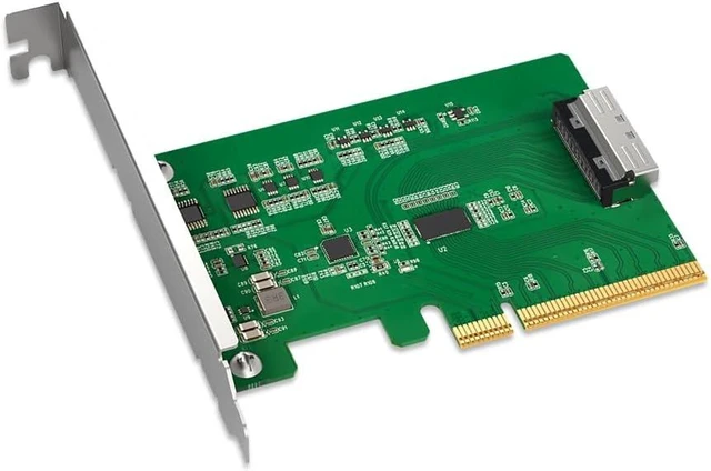 Main image of ICY DOCK EXLink MB409A5 MCIO 8i (SFF-TA-1016) to PCIe 5.0 x8 Adapter with Redriver