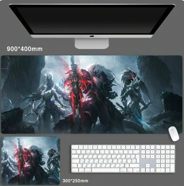 Main image of Yu-Gi-Oh Skin mouse pad Extended Gaming Mouse Pad with Stitched Edges, Large Mouse pad with Non-Slip Rubber Base for Work & Gaming, Office & Home 300/250mm