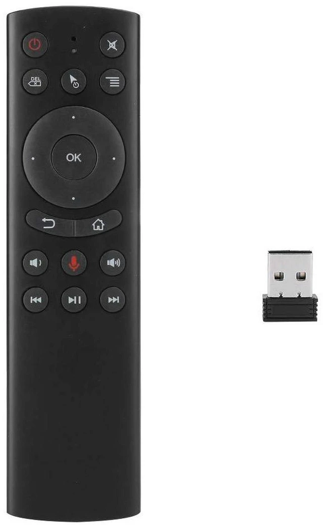 Main image of G20 Voice Remote Wireless Replacement Remote for Nvidia Shield(Versions Before 2019)/PC/Android TV Box/Smart TV with USB Receiver