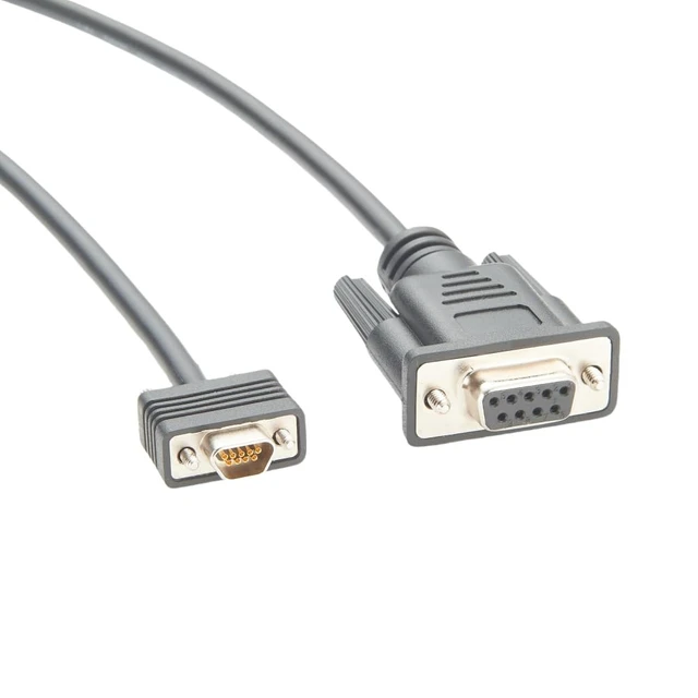 Alt view image 3 of 6 - Micro DB9 to DB9 Female RS232 Serial Cable Compatible 834219041 (1.5M/5FT)