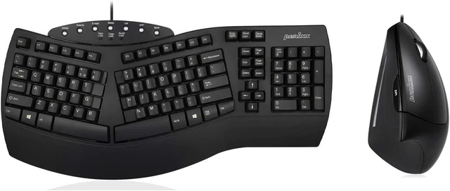 Main image of Perixx PERIBOARD-512 Wired Ergonomic Split Keyboard Bundle with Wired Ergonomic Vertical Mouse