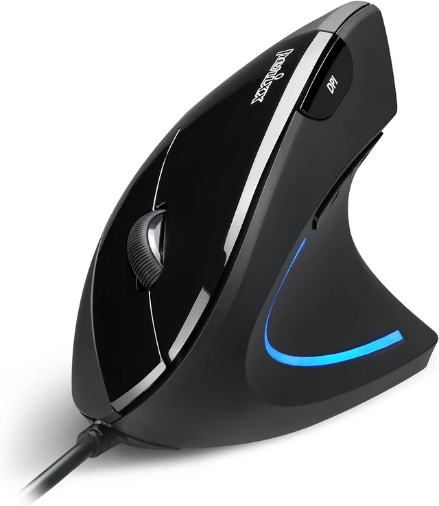 Alt view image 6 of 7 - Perixx PERIBOARD-512 Wired Ergonomic Split Keyboard Bundle with Wired Ergonomic Vertical Mouse