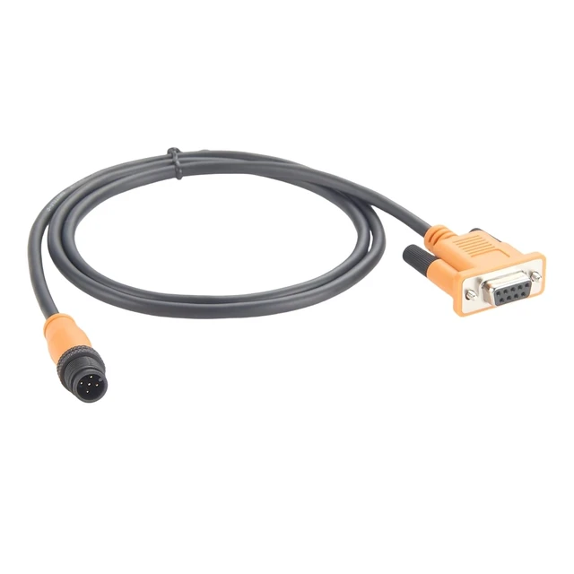 Alt view image 2 of 6 - M12 A Code 5Pin Male to DB9 Female CAN Bus Data Logger Cable IP67 NMEA2000 M12 to D-Sub 9Pin RS232 Converter Serial Cable for CANOpen DeviceNet(1M/3.28FT)