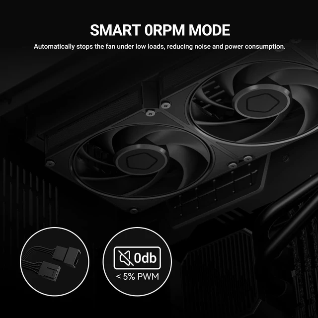 Alt view image 6 of 7 - ID-COOLING AM-120-K 120mm PWM PC Case Fan, 0-2500 RPM, Black
High-Performance 120mm Fan, 79.7 CFM Airflow, 3.65 mmHO Static Pressure, Hydraulic Bearing