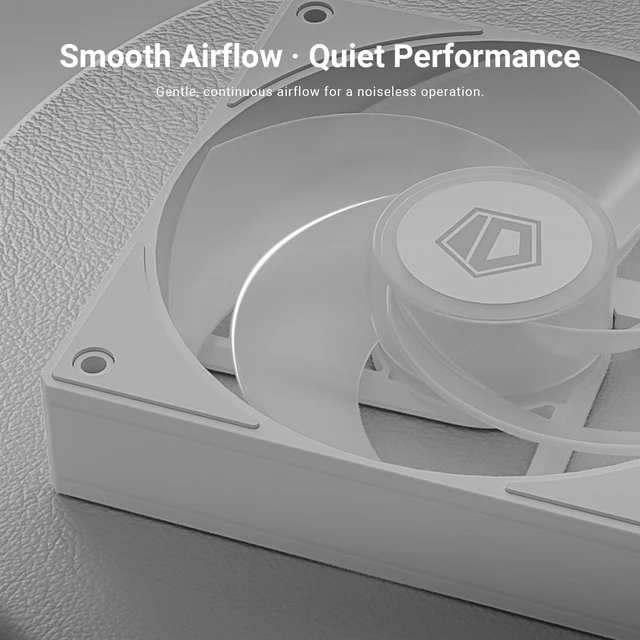 Alt view image 4 of 7 - ID-COOLING AS-120-ARGB-WR 120mm Case Fan Reverse Airflow 28.3dB(A) Max.
ARGB Reverse Blade PC | 120x120x25mm | Quiet Operation | AS-120-ARGB-KR