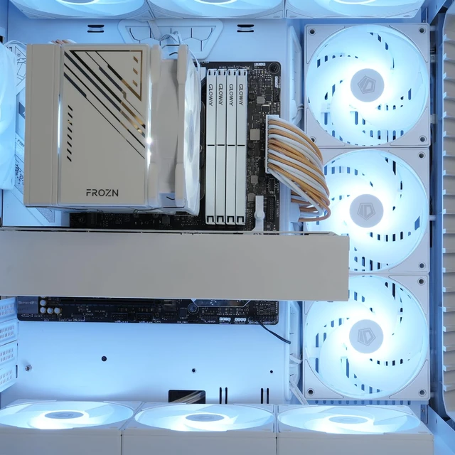 Alt view image 2 of 7 - ID-COOLING AS-120-ARGB-WR 120mm Case Fan Reverse Airflow 28.3dB(A) Max.
ARGB Reverse Blade PC | 120x120x25mm | Quiet Operation | AS-120-ARGB-KR