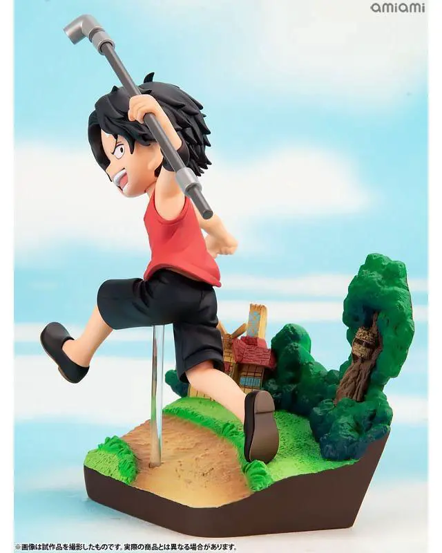 Alt view image 3 of 6 - G.E.M. Series Portgas D. Ace RUN!RUN!RUN! Complete Figure (One Piece)