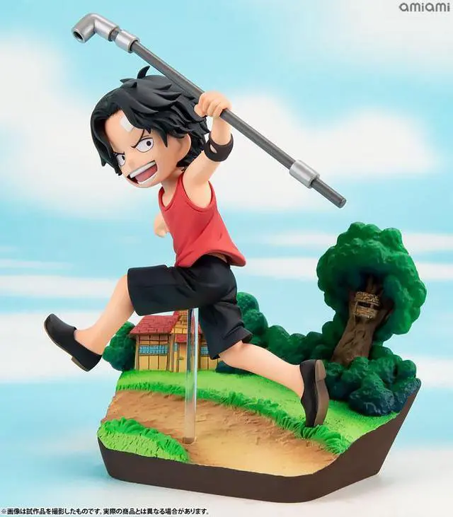 Alt view image 2 of 6 - G.E.M. Series Portgas D. Ace RUN!RUN!RUN! Complete Figure (One Piece)