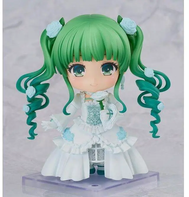 Alt view image 7 of 7 - Japan Nendoroid Hatsune Miku Cantarella Ver. with White Rose + Wrist Parts