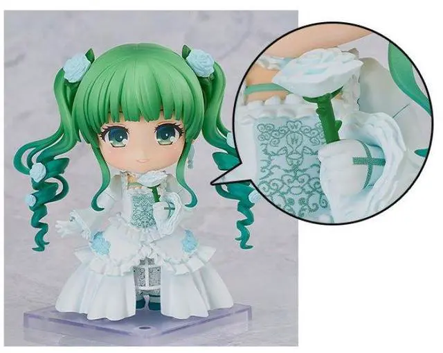 Main image of Japan Nendoroid Hatsune Miku Cantarella Ver. with White Rose + Wrist Parts