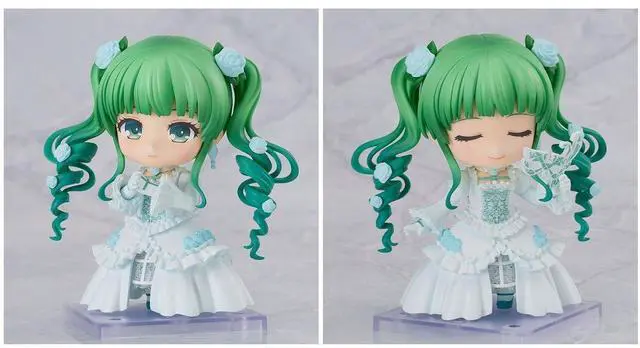Alt view image 3 of 7 - Japan Nendoroid Hatsune Miku Cantarella Ver. with White Rose + Wrist Parts