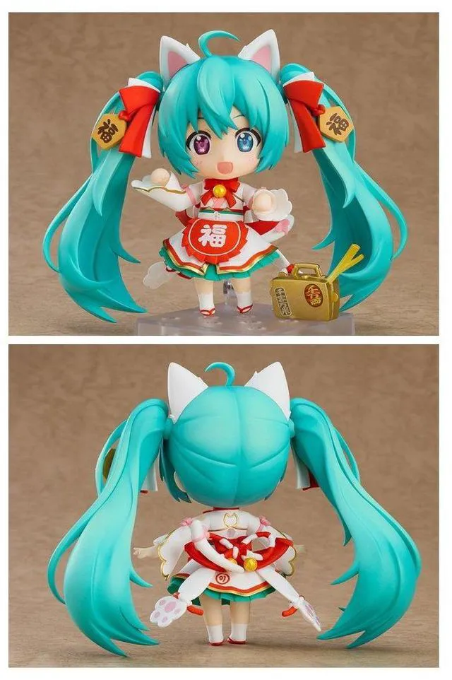 Alt view image 2 of 5 - Nendoroid Hatsune Miku: Maneki Miku Ver. (Re-run) Special Set