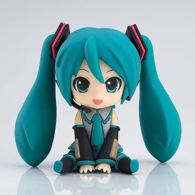 Alt view image 2 of 3 - Japan Hatsune Miku Nendoroid Plus Rubber Mascot Complete Figure