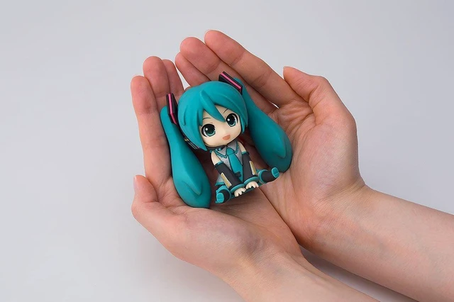 Alt view image 3 of 3 - Japan Hatsune Miku Nendoroid Plus Rubber Mascot Complete Figure