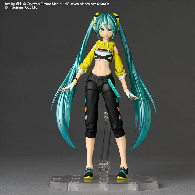 Main image of Revoltech Amazing Yamaguchi Hatsune Miku Fit Boxing Ver. Complete Figure
