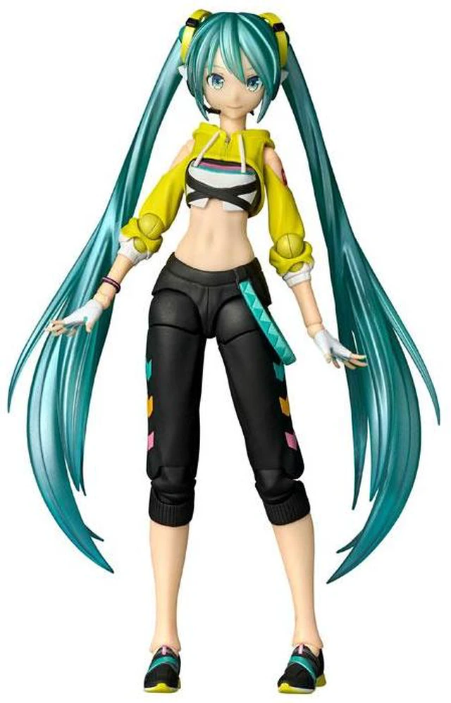 Alt view image 2 of 4 - Revoltech Amazing Yamaguchi Hatsune Miku Fit Boxing Ver. Complete Figure