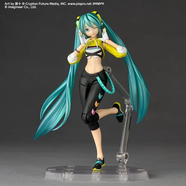 Alt view image 4 of 4 - Revoltech Amazing Yamaguchi Hatsune Miku Fit Boxing Ver. Complete Figure