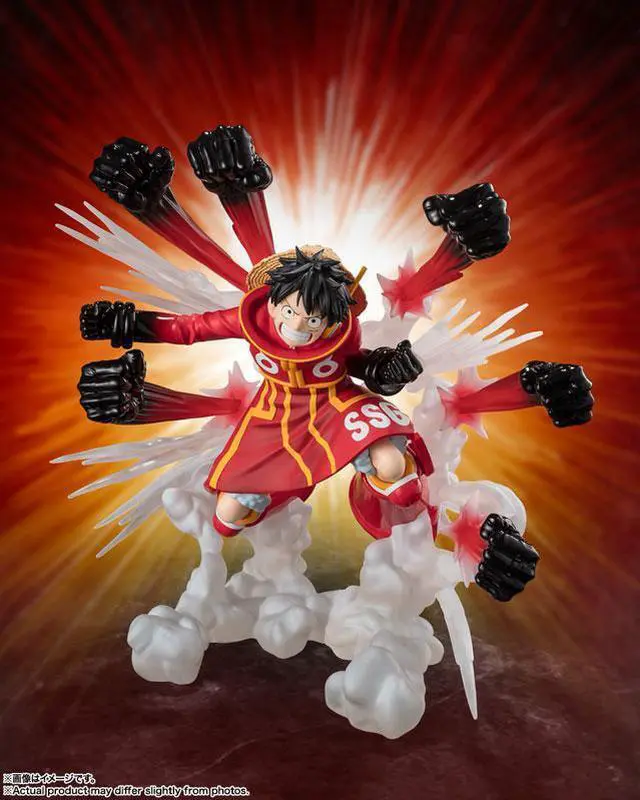Alt view image 3 of 6 - Figuarts ZERO Monkey D. Luffy -Gum-Gum Hawk Gatling- ONE PIECE