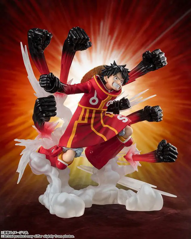 Alt view image 4 of 6 - Figuarts ZERO Monkey D. Luffy -Gum-Gum Hawk Gatling- ONE PIECE