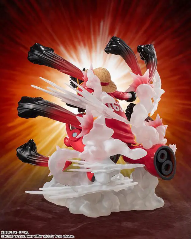 Alt view image 6 of 6 - Figuarts ZERO Monkey D. Luffy -Gum-Gum Hawk Gatling- ONE PIECE