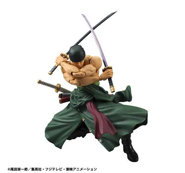 Alt view image 5 of 6 - Variable Action Heroes Roronoa Zoro ONE PIECE Action Figure