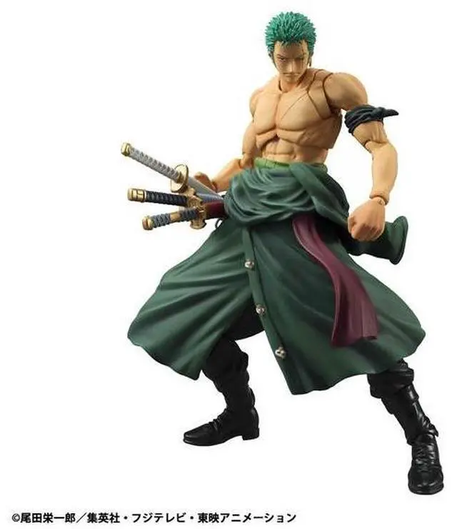 Alt view image 3 of 6 - Variable Action Heroes Roronoa Zoro ONE PIECE Action Figure