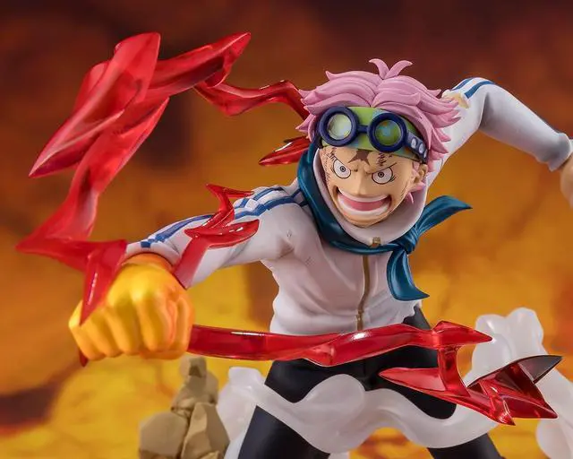 Alt view image 5 of 5 - Japan Figuarts ZERO One Piece Koby Honesty Impact Complete Figure