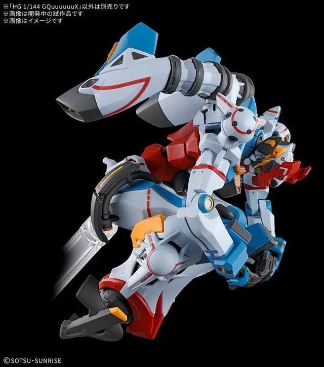 Alt view image 6 of 6 - Japan HG 1/144 GQuuuuuuX Mobile Suit Gundam GQuuuuuuX (Rerun)