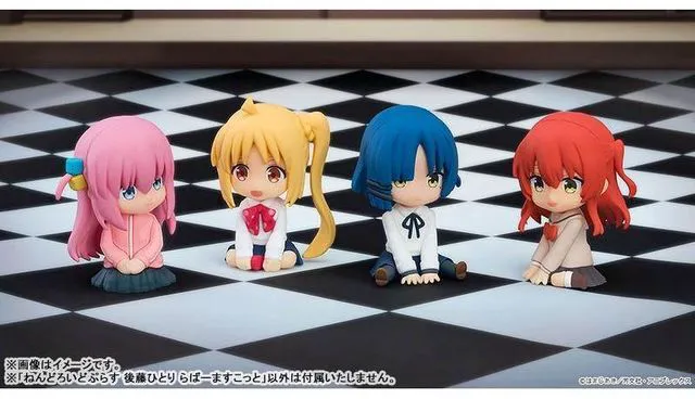 Alt view image 4 of 4 - Hitori Gotoh Nendoroid Plus Rubber Mascot (Bocchi the Rock!)