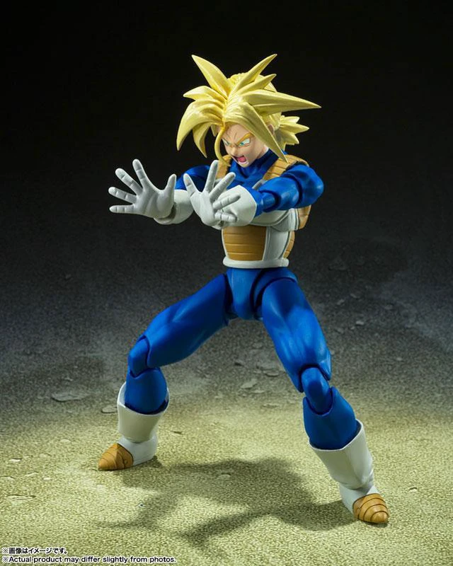Alt view image 3 of 6 - S.H.Figuarts Super Saiyan Trunks Dragon Ball Z