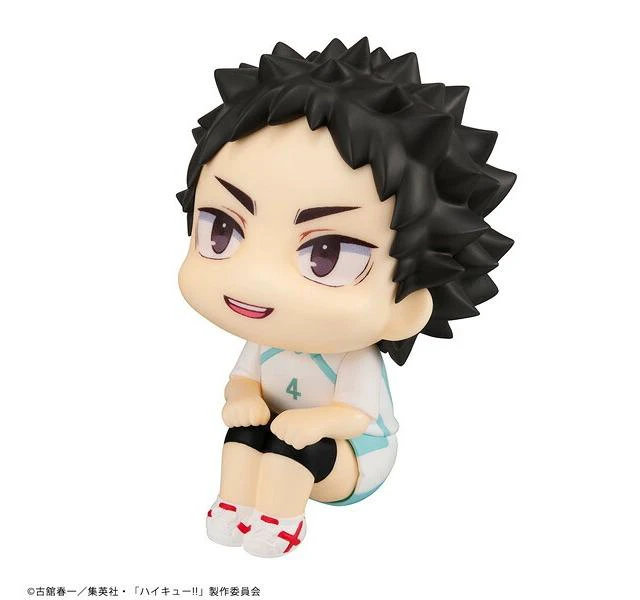 Alt view image 3 of 7 - Japan Look Up Haikyu!! Hajime Iwaizumi Uniform Ver. Complete Figure