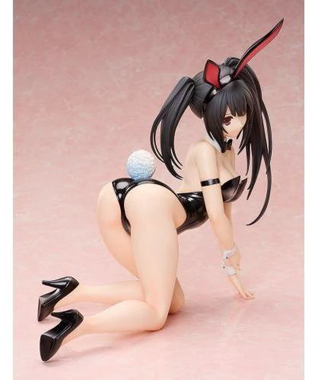 Alt view image 7 of 7 - Japan Kurumi Tokisaki Bare Leg Bunny Ver. 1/4 Complete Figure