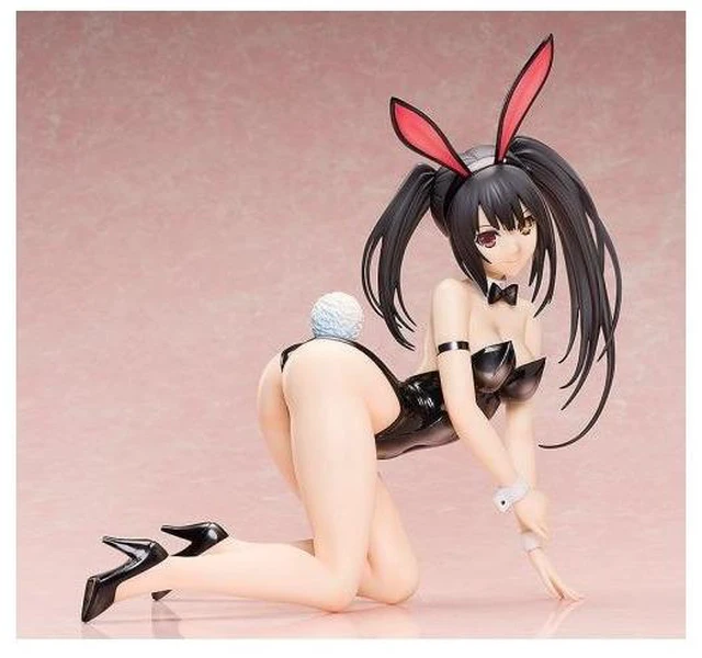 Alt view image 2 of 7 - Japan Kurumi Tokisaki Bare Leg Bunny Ver. 1/4 Complete Figure