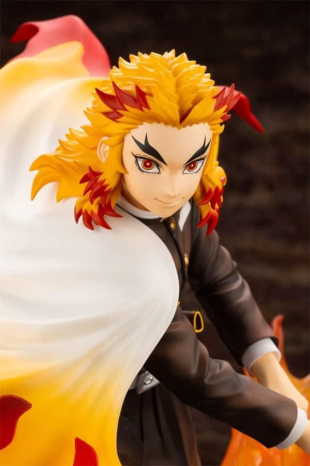 Alt view image 7 of 7 - Japan ARTFX J Demon Slayer: Kimetsu no Yaiba Kyojuro Rengoku Complete Figure