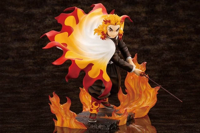 Alt view image 2 of 7 - Japan ARTFX J Demon Slayer: Kimetsu no Yaiba Kyojuro Rengoku Complete Figure
