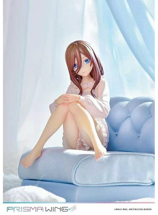 Alt view image 5 of 7 - Japan Miku Nakano 1/7 Complete Figure PRISMA WING The Quintessential Quintuplets