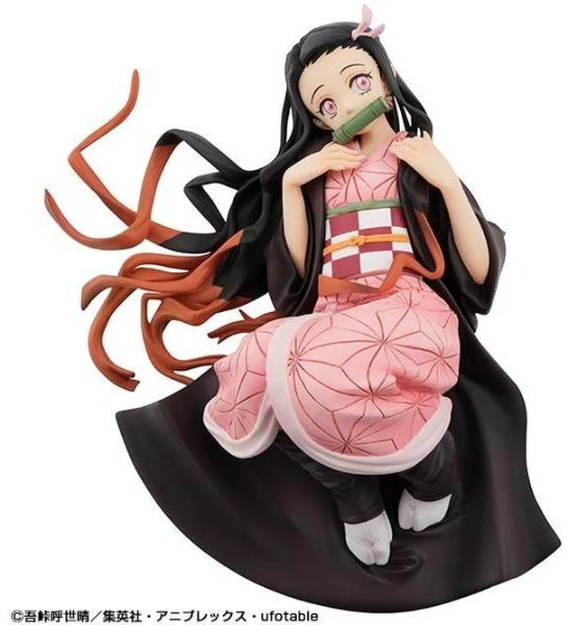 Alt view image 4 of 6 - Japan Demon Slayer: G.E.M. Nezuko Kamado Tenohira Ver. Complete Figure