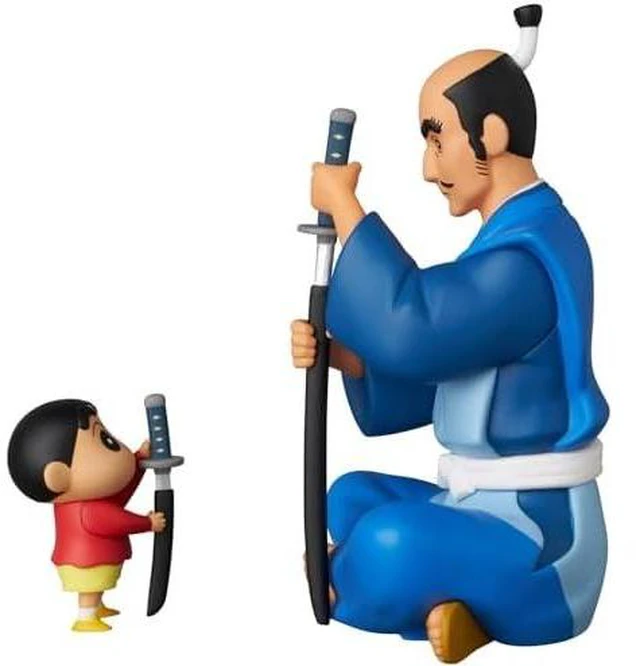 Main image of Japan UDF Crayon Shin-chan Series 5 Matabee & Shin-chan Complete Figure