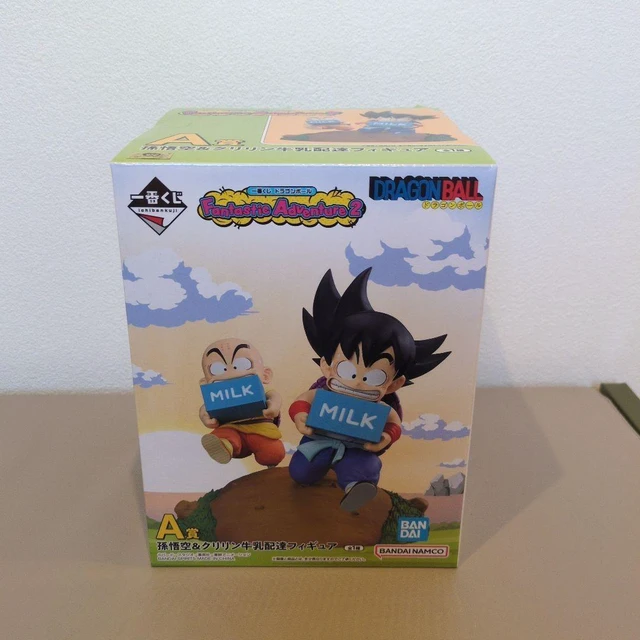Alt view image 5 of 5 - Ichiban Kuji Dragon Ball A: Goku & Krillin Milk Delivery Figure