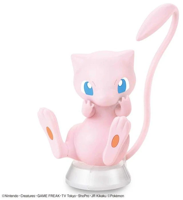 Alt view image 2 of 6 - Pokemon Plamo Collection Quick!! 02 Mew Plastic Model