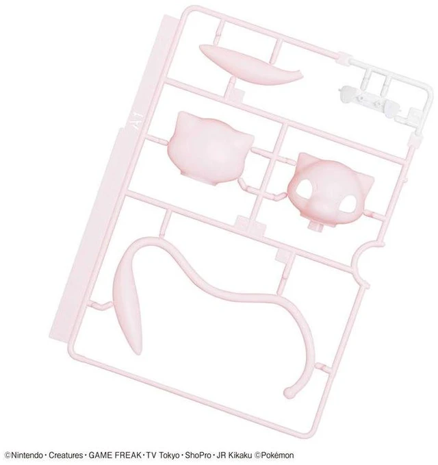Alt view image 3 of 6 - Pokemon Plamo Collection Quick!! 02 Mew Plastic Model