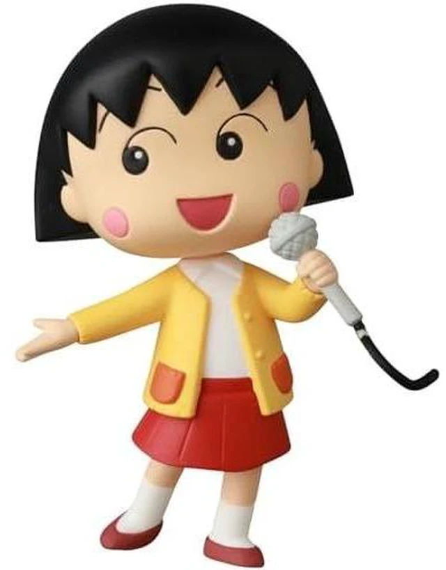 Main image of Japan UDF Maruko with Microphone Sakura Momoko Series 3 Complete Figure