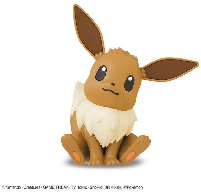 Alt view image 2 of 6 - Eevee Pokémon Plamo Collection Quick!! 04 Plastic Model (Rerun)